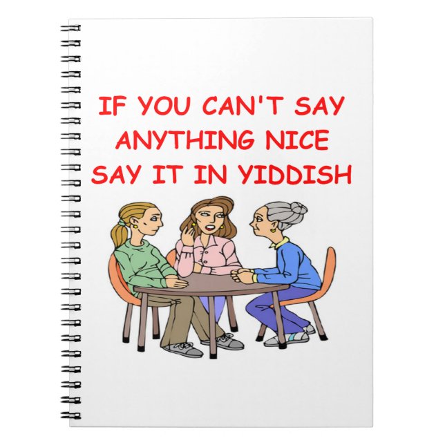 CUADERNO YIDDISH (Frente)