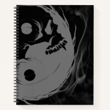 Yin-Yang Skull Skull Sketchpad invertido