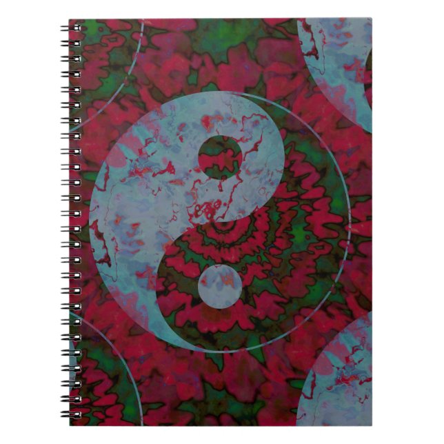 Cuaderno Yin Yang Symbol Art (Frente)