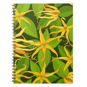 Cuaderno Ylang Ylang Flores exóticas perfumadas