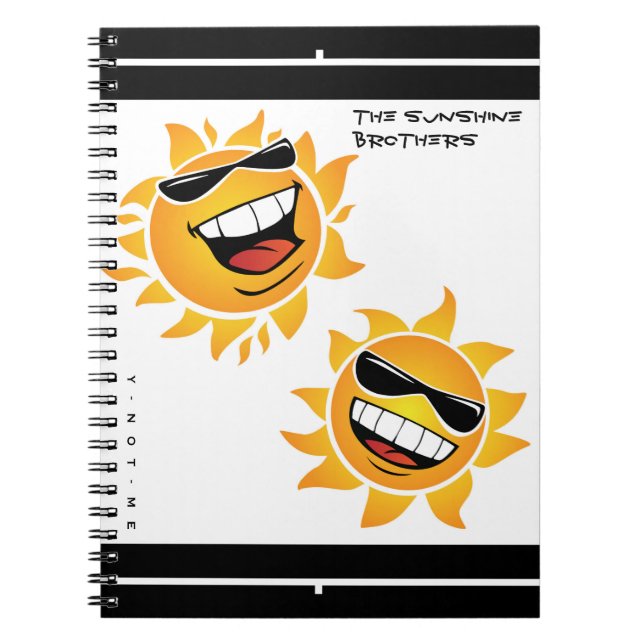 CUADERNO YNOTME THE SUNSHINE BROTHERS (Frente)