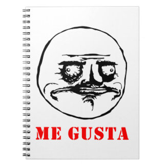 Cuaderno Yo Gusta - meme
