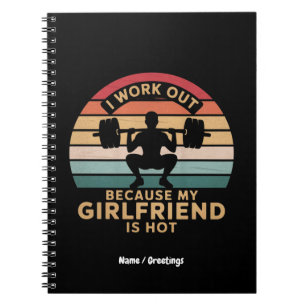 Cuaderno Yo Trabajo Porque Mi Novia Es Muy Graciosa.