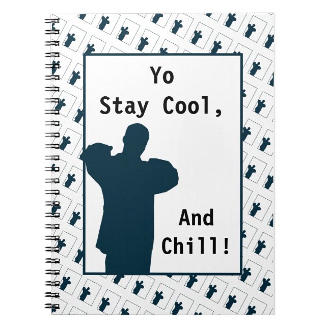 Cuaderno Yo'Boy Silhouette Stay Guay (Frente)