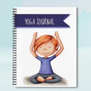 Cuaderno Yoga Chica lindo