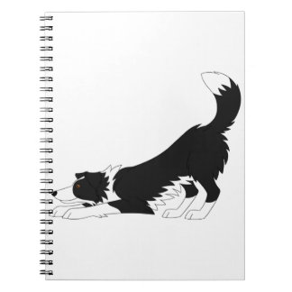Cuaderno Yoga en blanco y negro