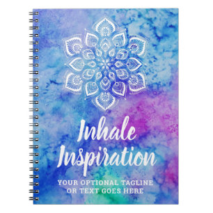 Cuaderno Yoga espiritual metafísica de la mandala de la