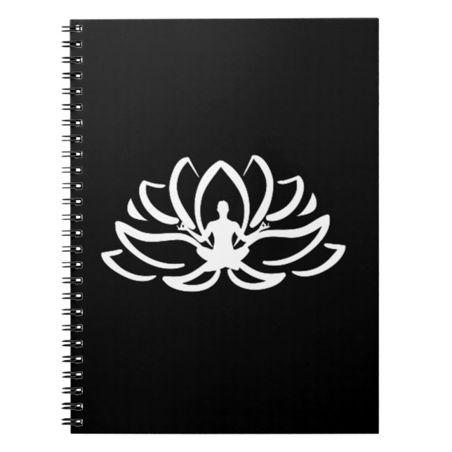 Cuaderno Yoga Meditación Lotus (Frente)