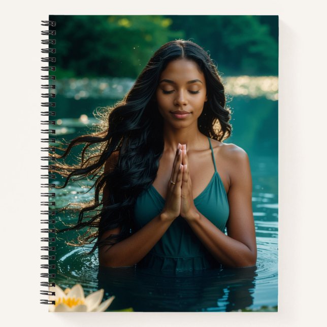 CUADERNO YOGA - MEDITATION - CARPE DIEM - WELLNESS (Anverso)