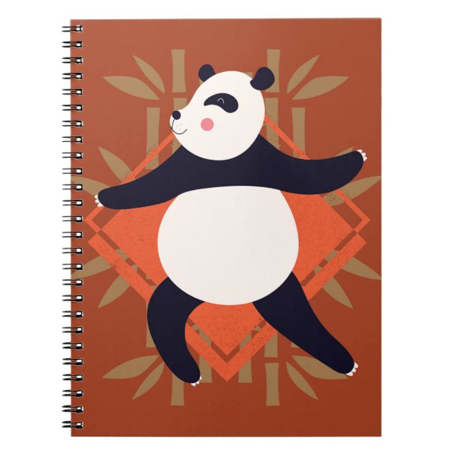 Cuaderno Yoga Panda (Frente)