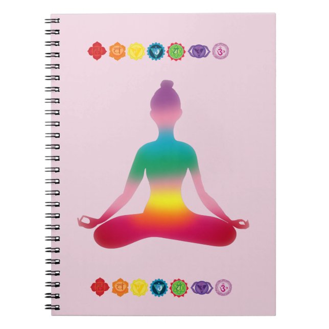 Cuaderno Yoga Seven Chakras (Frente)