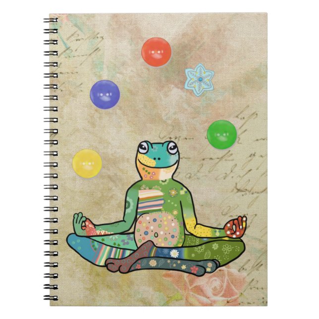 Cuaderno yogafrosch (Frente)