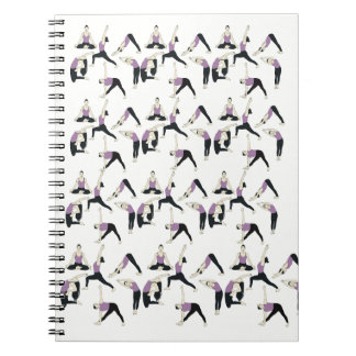 Cuaderno Yogaposen Notizbuch – für Ideen in Bewegung