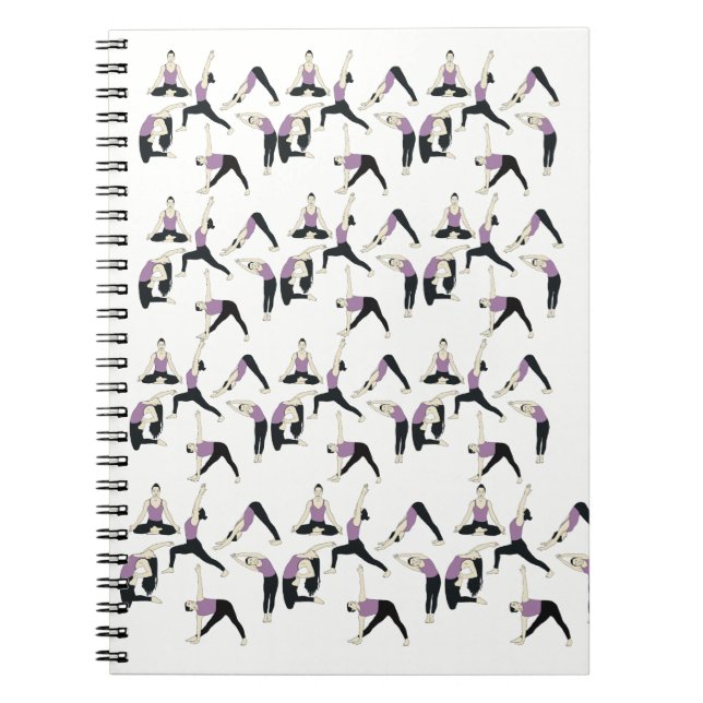 Cuaderno Yogaposen Notizbuch – für Ideen in Bewegung (Frente)