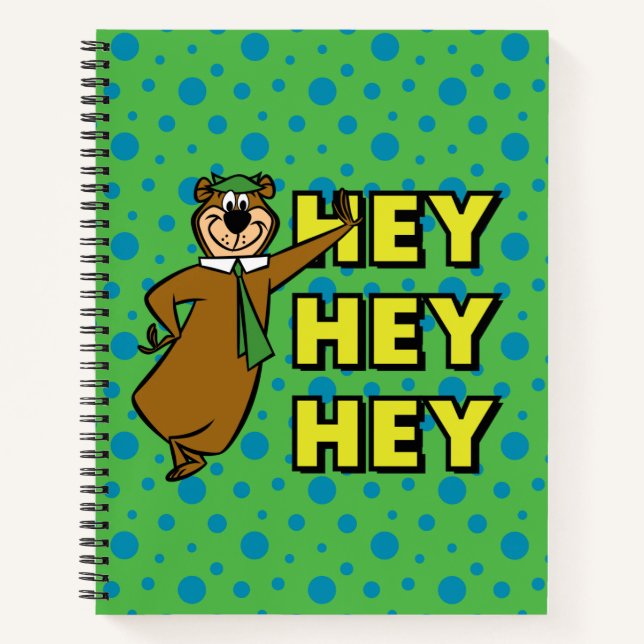 Cuaderno Yogi Bear Hey Hey (Anverso)