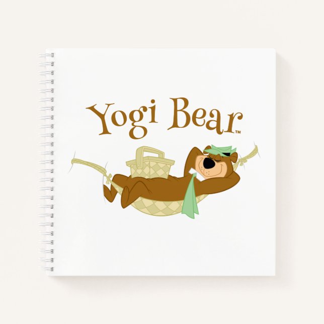 Cuaderno Yogi Bear Picnic Hammock Nap Time (Anverso)