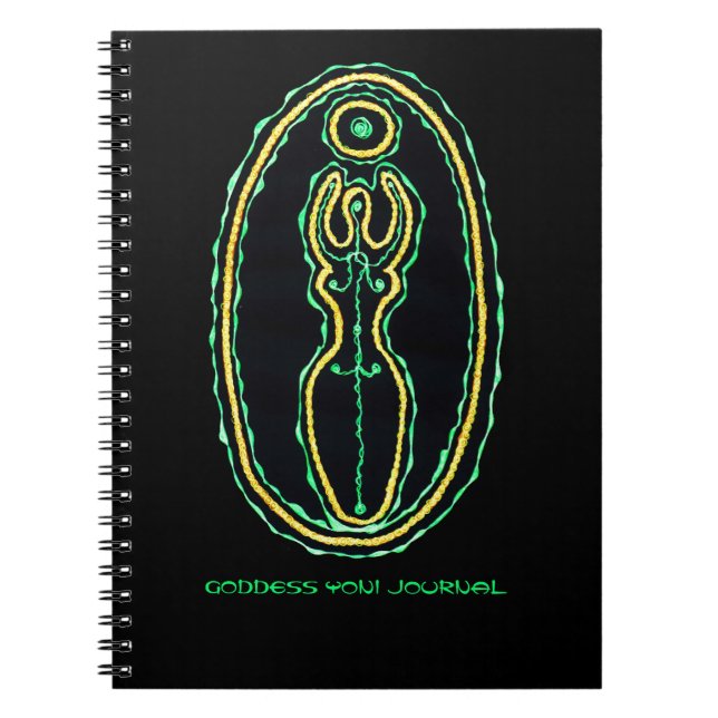 Cuaderno Yoni Journal, diosa de Pachamama (Frente)