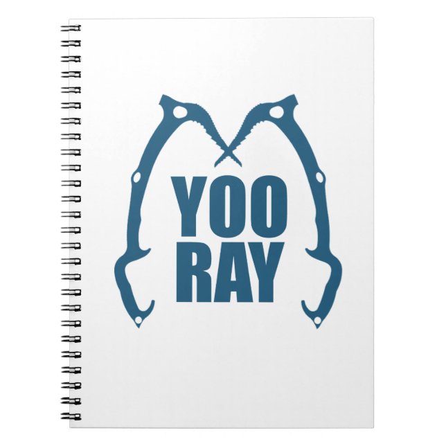 Cuaderno Yoo Ray (Ouray) Escalada de hielo (Frente)