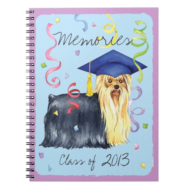 Cuaderno Yorkie Graduate (Frente)