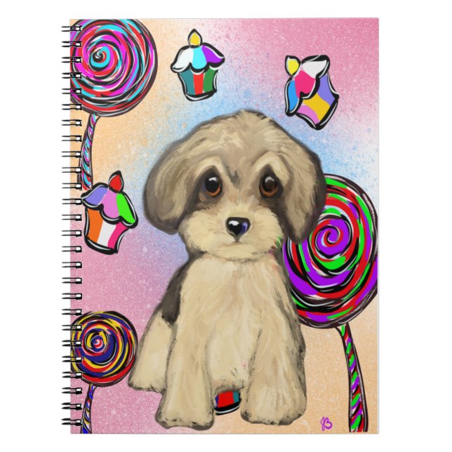 Cuaderno Yorkie Poo (Frente)