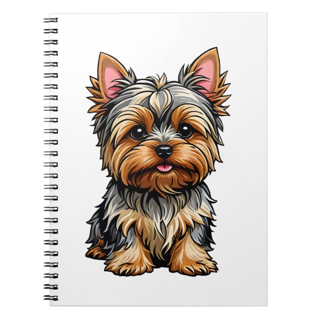 Cuaderno Yorkshire Terrier (Frente)