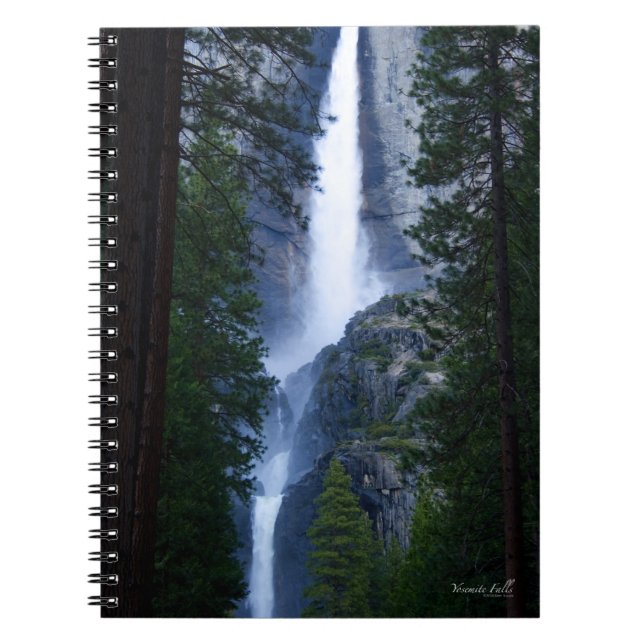 Cuaderno Yosemite Cae Foto Naturaleza Walk Notebook (Frente)