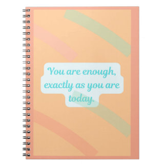 Cuaderno You Are Enough – Gentle Reminder Journal