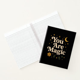 Cuaderno You Are Magic - Inspirational Star Design with Pos