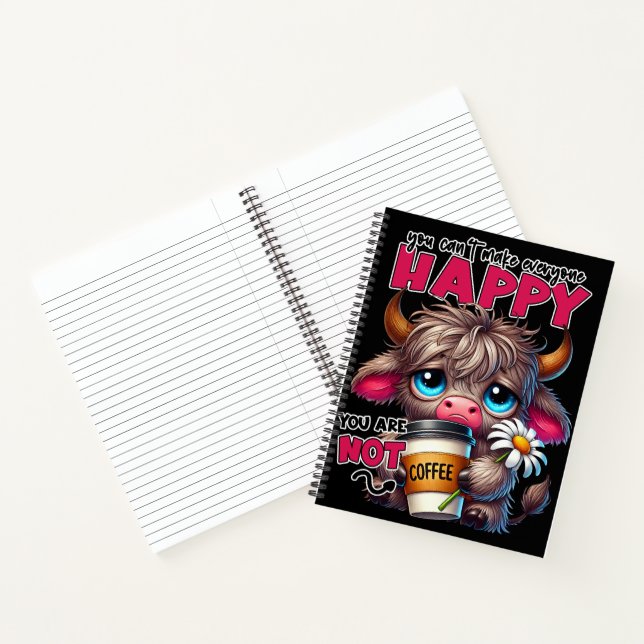 Cuaderno You Can't Make Everyone Happy You Are Not Coffee  (Interior)