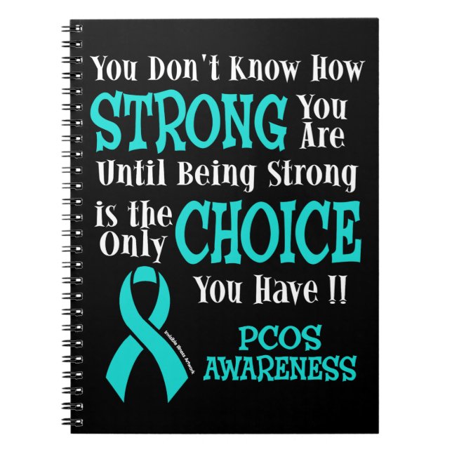 Cuaderno You Don't Know How Strong...PCOS Notebook (Frente)