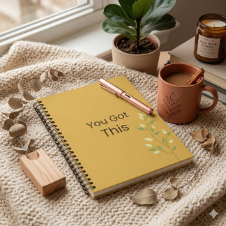 Cuaderno You Got This Motivational Notebook