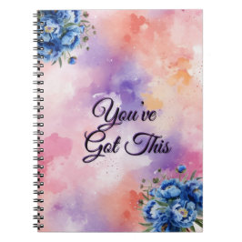 Cuaderno You’ve Got This – Motivational Floral Notebook