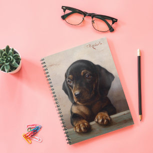 Cuaderno Young Dachshund Carl Reichert