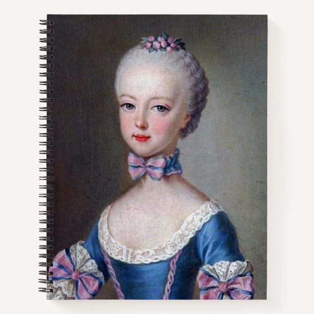 Cuaderno Young Marie Antoinette (Anverso)