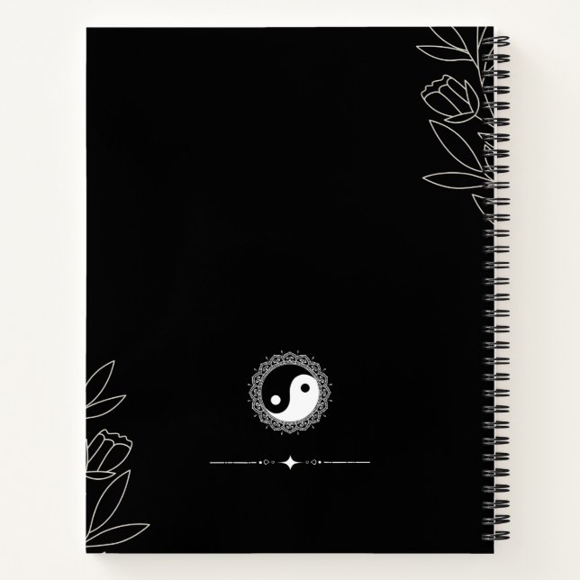 Cuaderno Young, Wild, & Free Yin-Yang Notebook (Reverso)