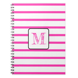 Cuaderno Your favorite letter in embroidered calligraphy