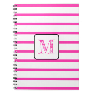 Cuaderno Your favorite letter in embroidered calligraphy