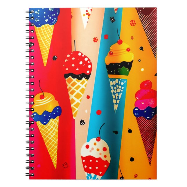 Cuaderno Yummy Ice Cream (Frente)