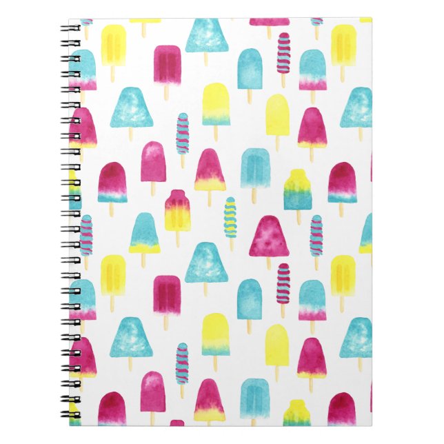 Cuaderno Yummy Popsicles (Frente)