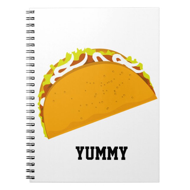 Cuaderno Yummy Taco (Frente)