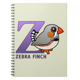 Cuaderno Z está para el pinzón de cebra