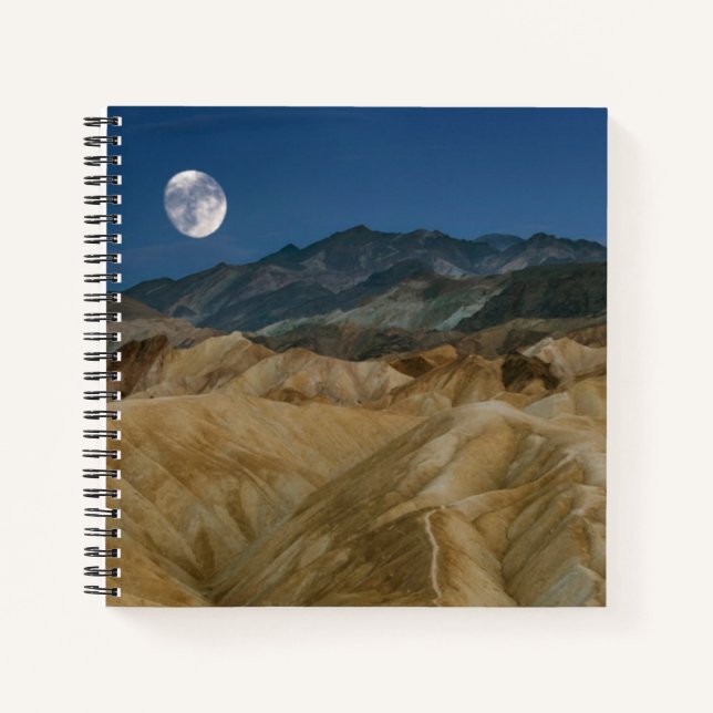 Cuaderno Zabriskie Point | Parque nacional del Valle de la  (Anverso)