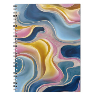 Cuaderno Zahara. Baños de azul, rosa y arena