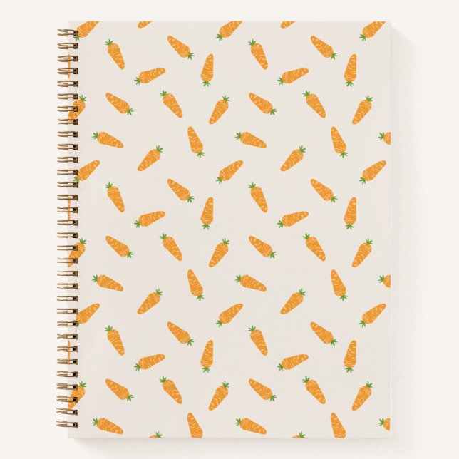 Cuaderno Zanahorias Verduras (Anverso)