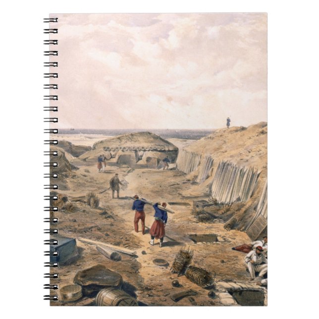 Cuaderno Zanja del bastión du Mat, placa 'de Seat (Frente)