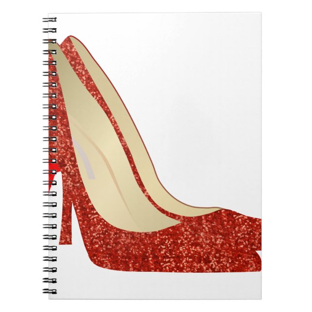 Cuaderno zapatillas de rubí (Frente)