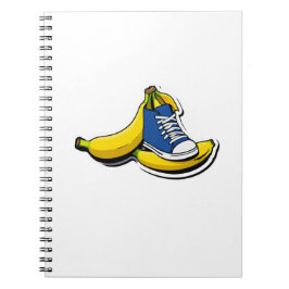 Cuaderno Zapato con plátanos
