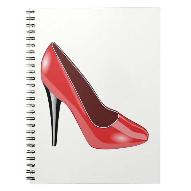 Cuaderno Zapato Rojo (Frente)
