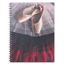 Cuaderno - zapatos y tutú de Pointe