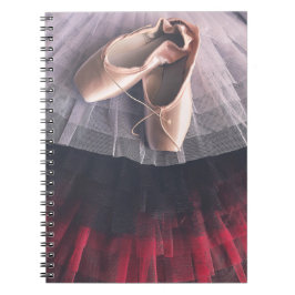 Cuaderno - zapatos y tutú de Pointe